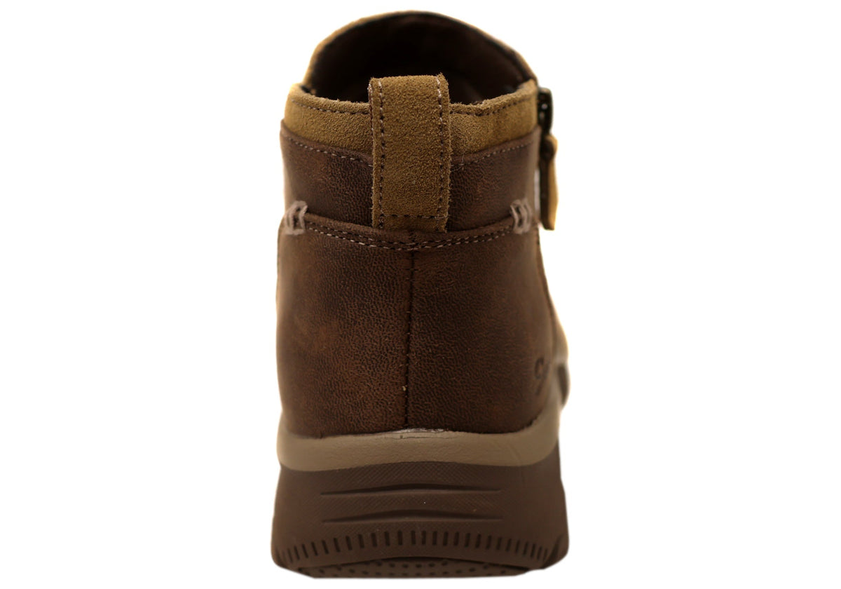 Womens Easy Going Fall View Comfortable Ankle Boots
