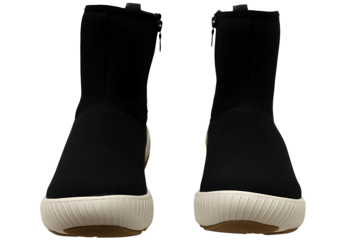 Womens Comfortable Coral Mid Zip Waterproof Boots