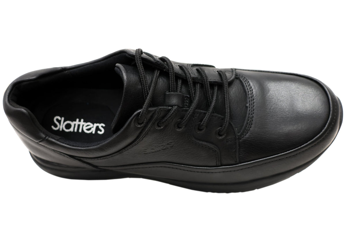 Ultimate Mens Comfortable Wide Fit Leather Lace Up Shoes