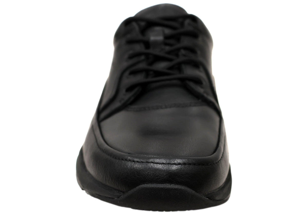 Ultimate Mens Comfortable Wide Fit Leather Lace Up Shoes