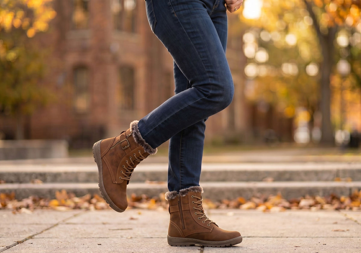 Gello Womens Comfortable Ankle Boots