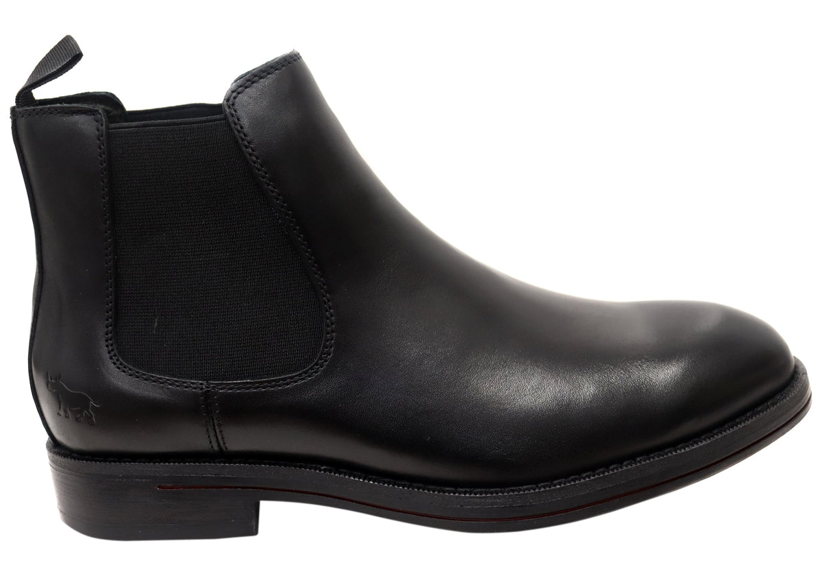 Winner Mens Comfortable Leather Chelsea Boots