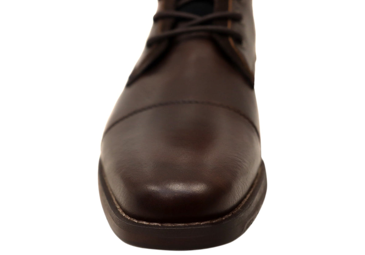 Chambers Mens Comfortable Leather Dress Boots