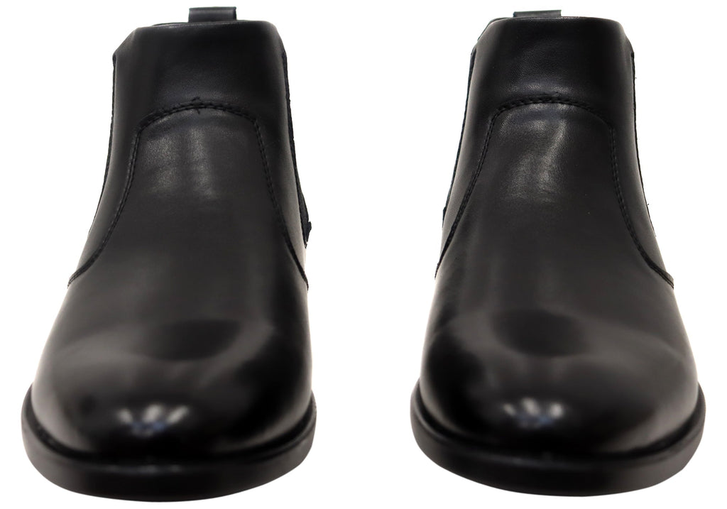 New Sevan Mens Comfortable Leather Chelsea Boots