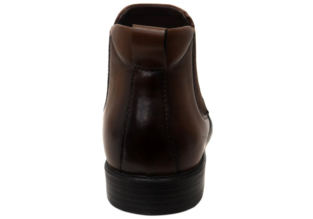 New Sevan Mens Comfortable Leather Chelsea Boots