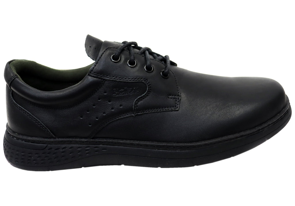 Premier II Mens Comfortable Leather Lace Up Dress Shoes