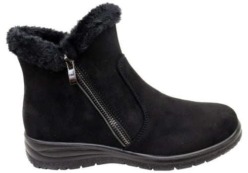 Buff Womens Comfortable Ankle Boots