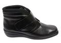 Elaine Womens Comfortable Brazilian Leather Ankle Boots