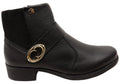 Alaka Womens Comfortable Leather Brazilian Ankle Boots