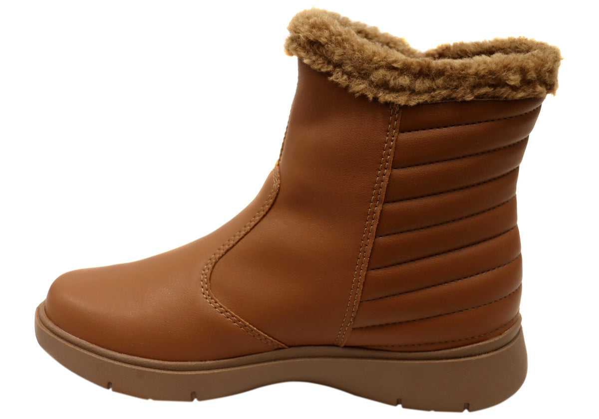 Evoka Womens Comfortable Brazilian Ankle Boots