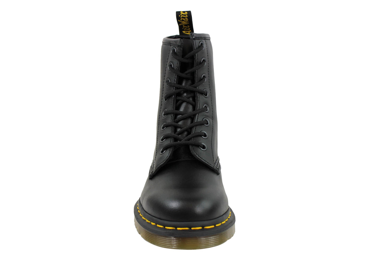 1460 Black Nappa Leather Lace Up Comfortable Unisex Boots