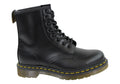 1460 Black Smooth Unisex Leather Lace Up Fashion Boots