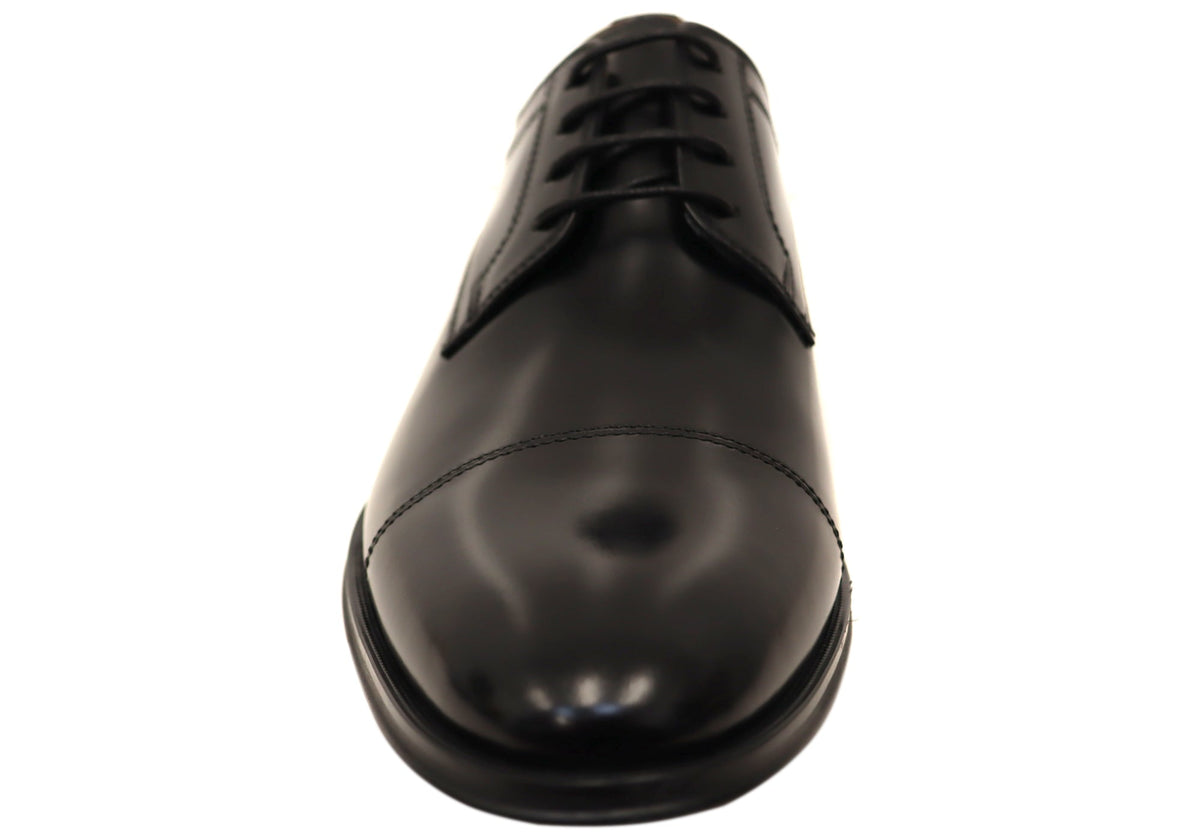 Mens Sentinel Cap Derby EE Extra Wide Leather Dress Shoes