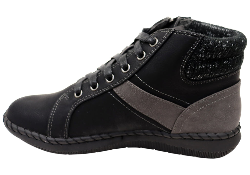 Womens Wanda Comfortable Ankle Boots