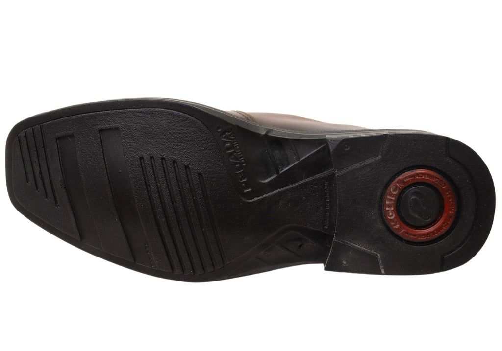 Vallen Mens Slip On Comfortable Brazilian Leather Dress Shoes