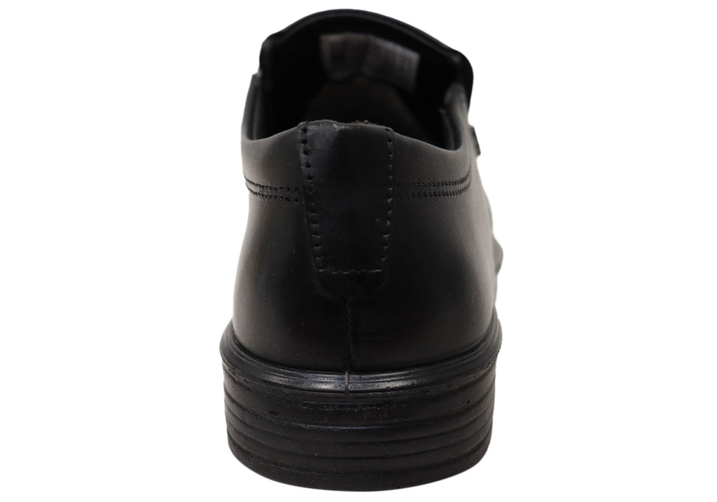 Vallen Mens Slip On Comfortable Brazilian Leather Dress Shoes
