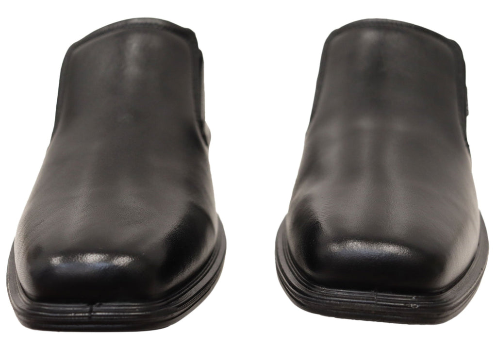 Vallen Mens Slip On Comfortable Brazilian Leather Dress Shoes