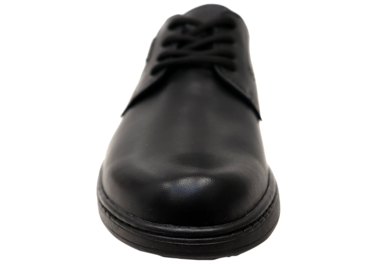 Nathan Mens Lace Up Comfortable Brazilian Leather Dress Shoes