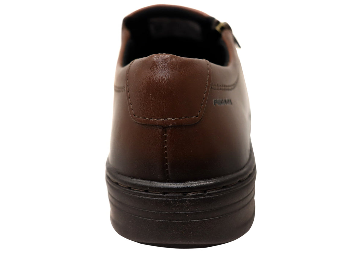 Zed Mens Comfortable Brazilian Leather Dress Shoes