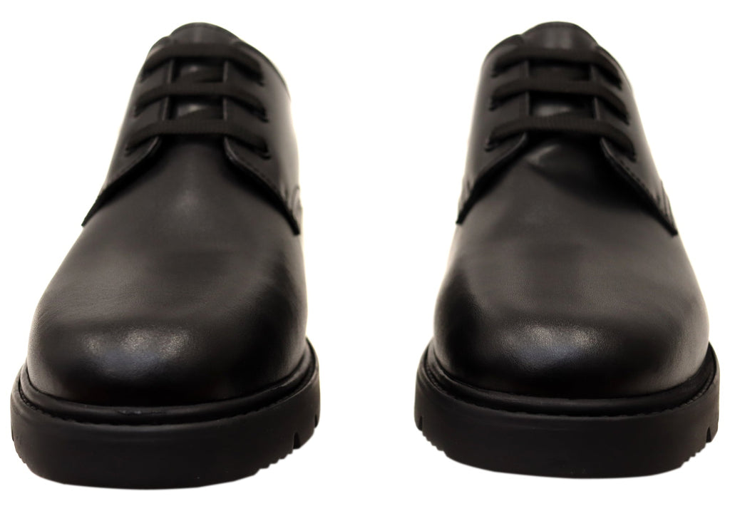 Mens Pathfinder EE Extra Wide Leather Lace Up Shoes