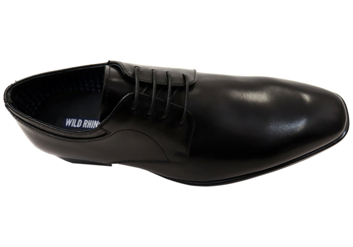 Power Mens Comfortable Leather Lace Up Dress Shoes
