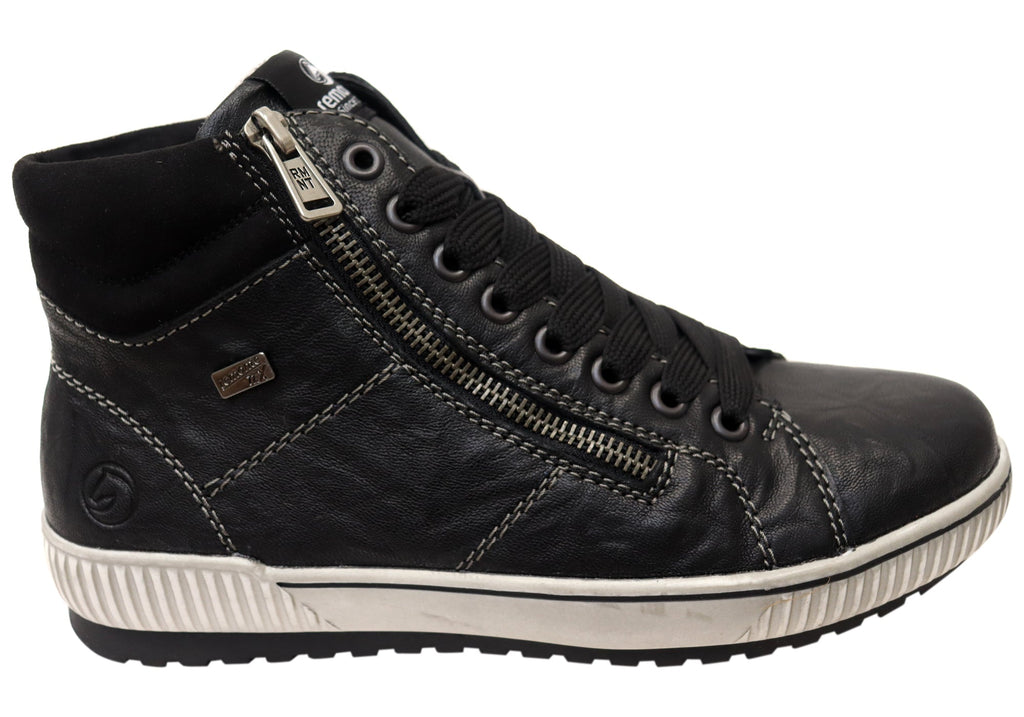 D0772 Womens Comfortable Leather Ankle Boots