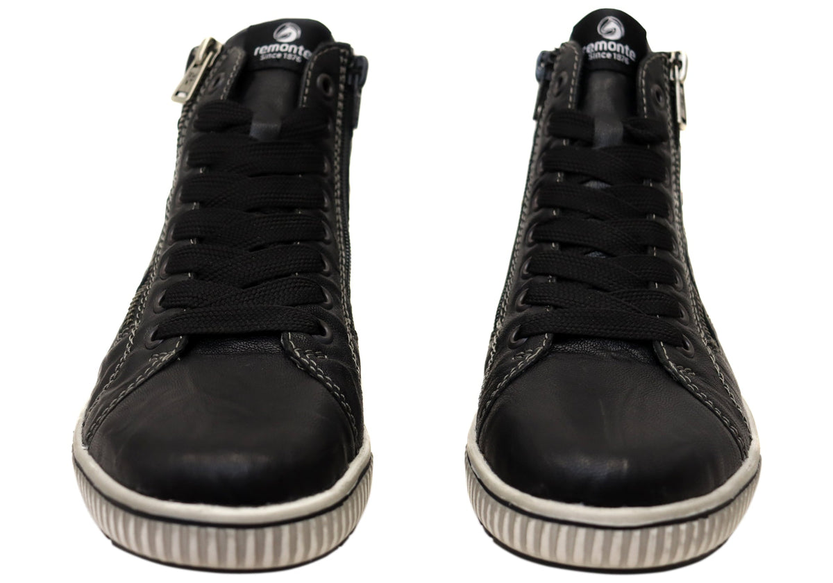 D0772 Womens Comfortable Leather Ankle Boots