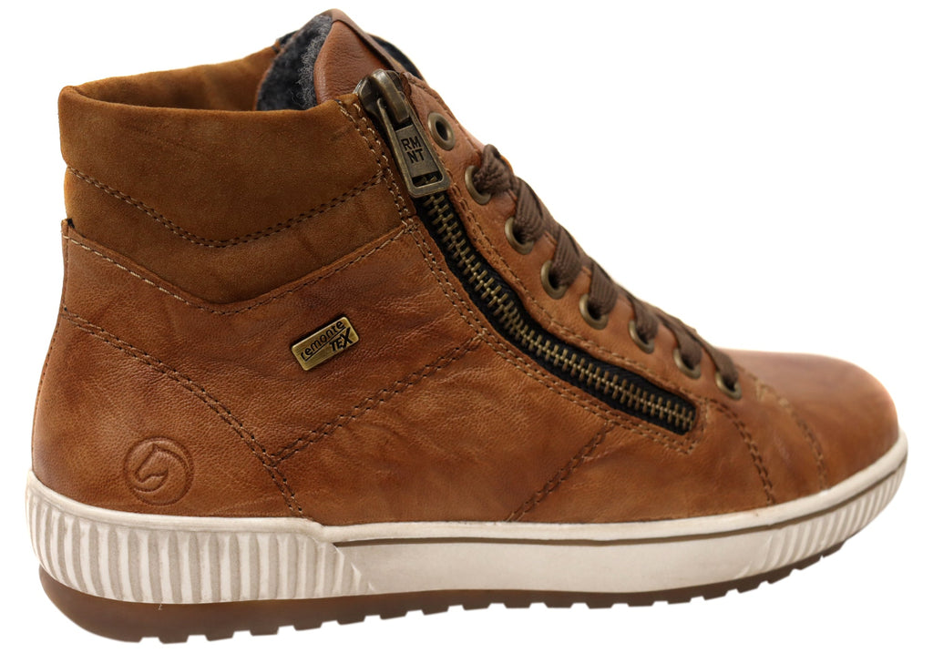 D0772 Womens Comfortable Leather Ankle Boots