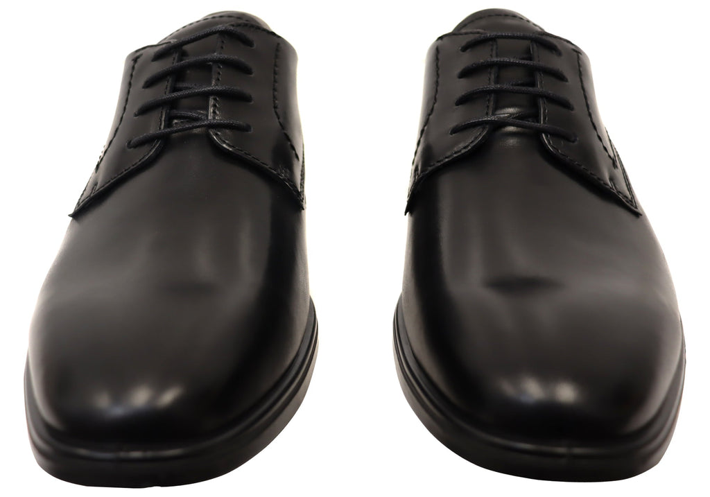 Mens Comfortable Leather Melbourne Lace Up Dress Shoes