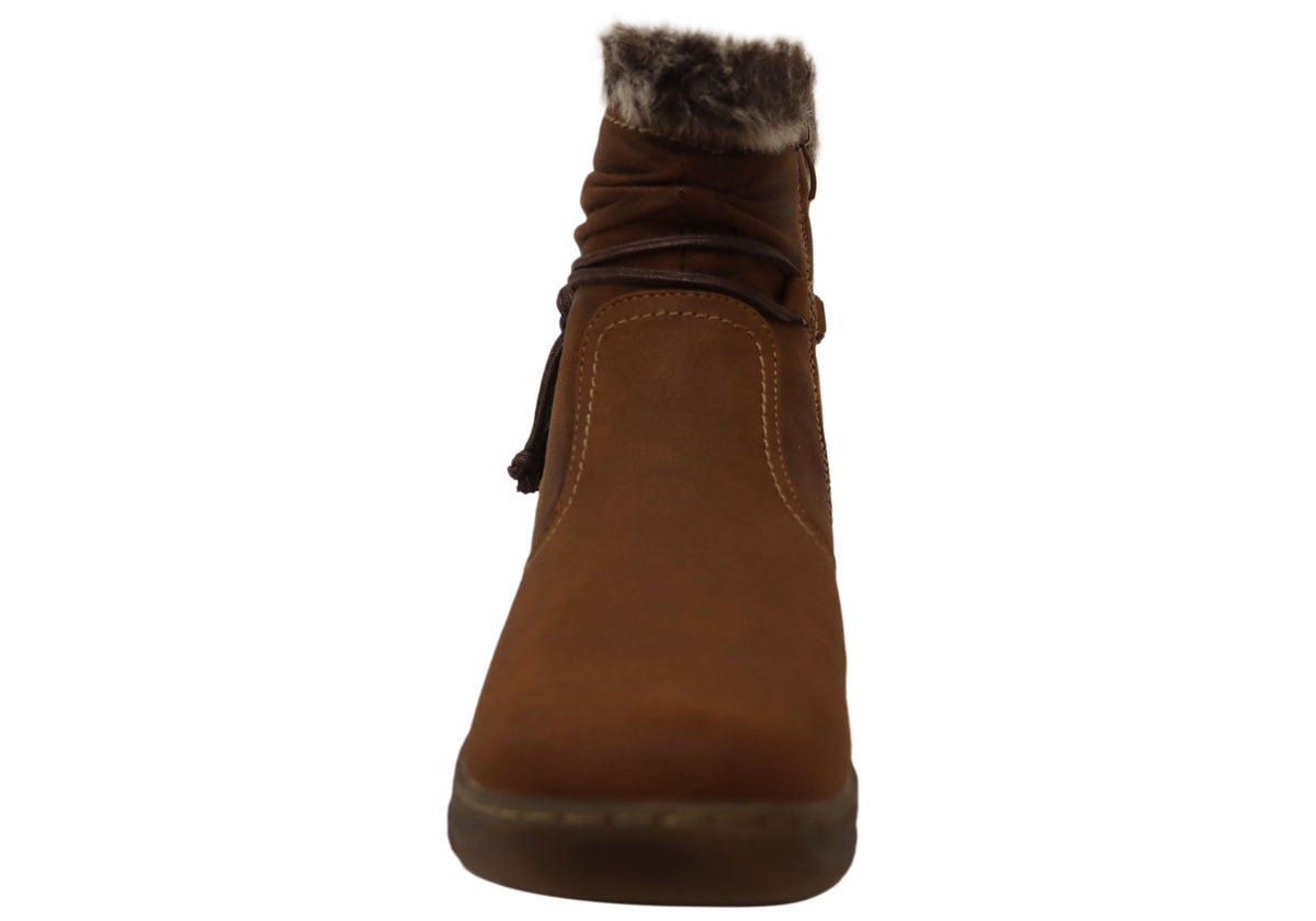 Gemma Womens Comfortable Ankle Boots