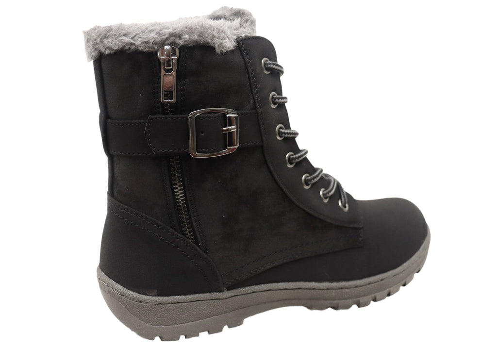 Gello Womens Comfortable Ankle Boots