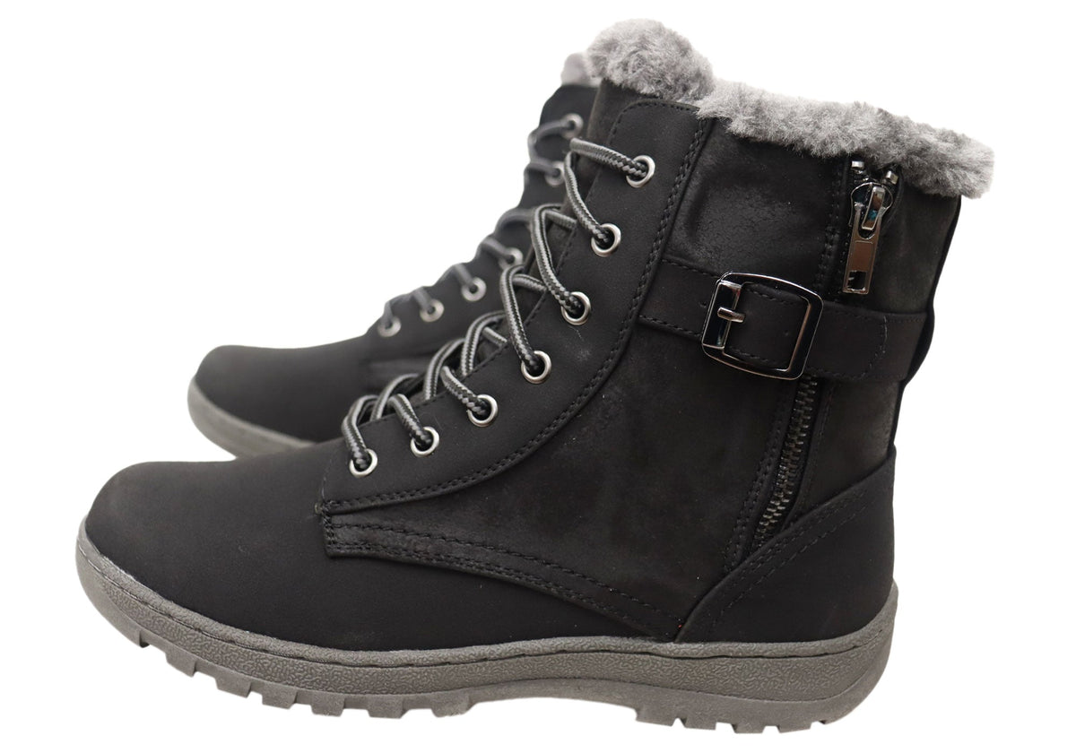 Gello Womens Comfortable Ankle Boots
