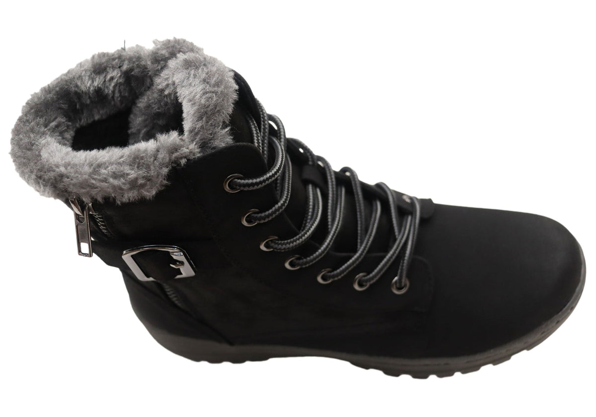 Gello Womens Comfortable Ankle Boots