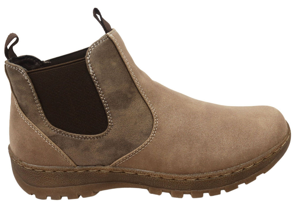 Gaby Womens Comfortable Chelsea Ankle Boots