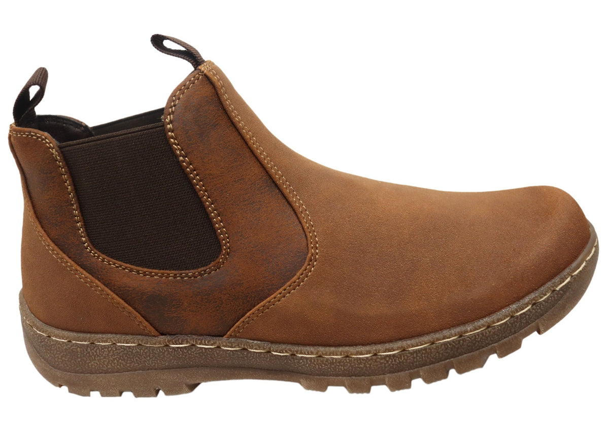 Gaby Womens Comfortable Chelsea Ankle Boots