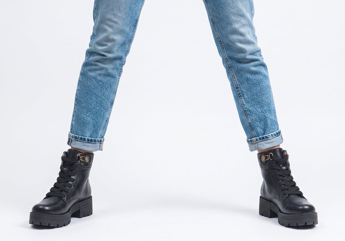 Pisa Womens Comfort Brazilian Platform Lace Up Ankle Boots